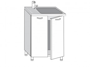 2.60.2м Шкаф-стол на 600мм под врезную мойку с 2-мя дверцами в Пыть-Яхе - pyt-yah.магазин96.com | фото