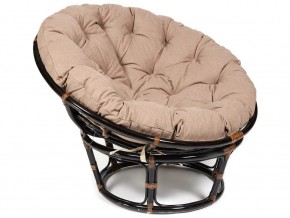 Кресло Papasan 23/01 W с подушкой Antique brown, экошерсть Коричневый в Пыть-Яхе - pyt-yah.магазин96.com | фото