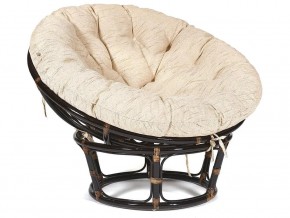 Кресло Papasan 23/01 W с подушкой Antique brown, ткань Старт в Пыть-Яхе - pyt-yah.магазин96.com | фото