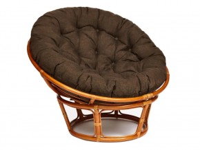 Кресло Papasan 23/01 W с подушкой Cognac, ткань Коричневый в Пыть-Яхе - pyt-yah.магазин96.com | фото