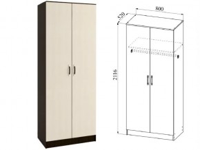 Шкаф 2 двери Ронда ШКР800.1 венге/дуб белфорт в Пыть-Яхе - pyt-yah.магазин96.com | фото