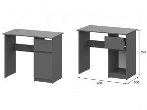 Стол письменный 900 Денвер Графит серый в Пыть-Яхе - pyt-yah.магазин96.com | фото